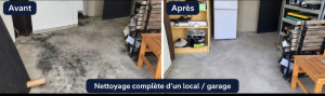 Photo de galerie - Nettoyage complète d'un local/garage
