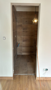 Photo de galerie - Pose de carrelage salle de bain