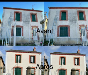 Photo de galerie - Peinture façade 