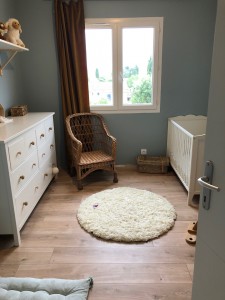 Photo de galerie - Décoration d’une chambre de bébé pour un univers très doux 