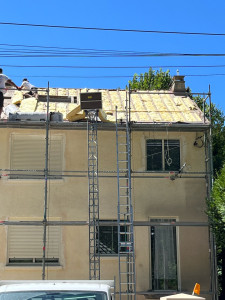 Photo de galerie - Travaux de couverture et isolation à St Remy les Chevreuse 