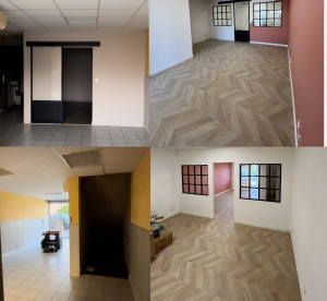 Photo de galerie - Rénovation complète murs - parquet - verrières - peintures 