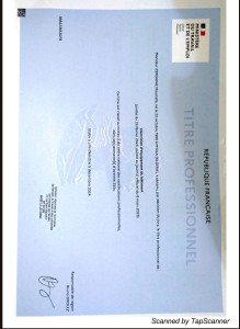 Photo de galerie - Mon titre professionnel