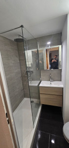 Photo de galerie - Rénovation d'une salle de bain 