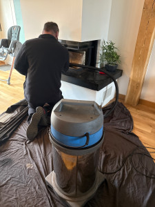 Photo de galerie - Ramonage d un insert 