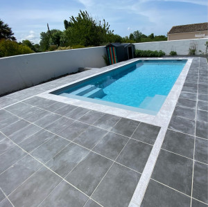 Photo de galerie - Aménagement contour piscine 