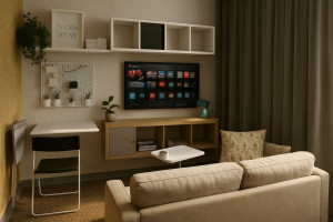 Photo de galerie - Agencement du studio 