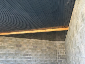 Photo de galerie - Plafond pvc sous carport