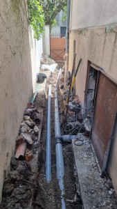 Photo de galerie - Branchement mis en conformité eu ep 