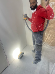 Photo de galerie - Cloison en placo 