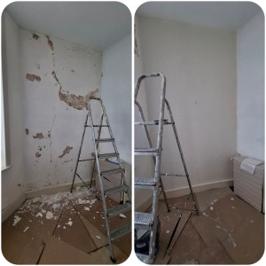 Photo de galerie - Rattrapage mur 