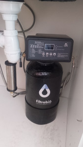 Photo de galerie - Installation d'un filtre à eau 