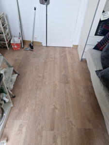 Photo de galerie - Pose de parquet - Revêtement de sol