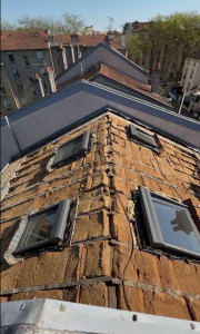 Photo de galerie - Changement de toiture avant 