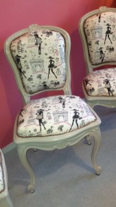 Photo de galerie - Rénovation chaise cannée création dos et assise 