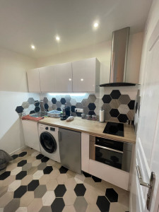 Photo de galerie - Installation d’une cuisine 