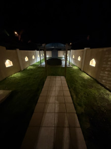 Photo de galerie - Installation éclairage extérieur 