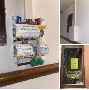 Photo de galerie - Mise en conformité d’une installation électrique 