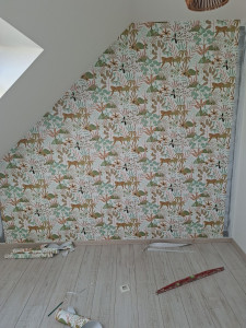 Photo de galerie - Papier peint - Motif à raccord 