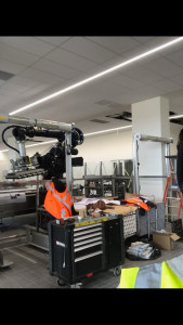 Photo de galerie - Pause d’une porte sectionnelle autorisée