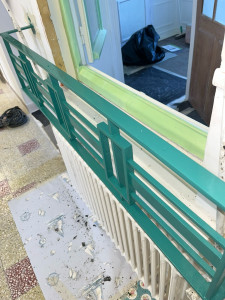 Photo de galerie - Peinture sur balcon 