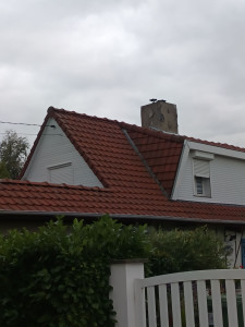 Photo de galerie - Installation bardage pignon plus façade 