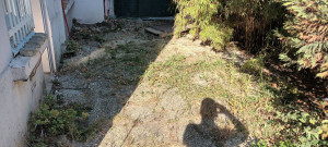 Photo de galerie - Petit avant après Désherbage d'une terrasse