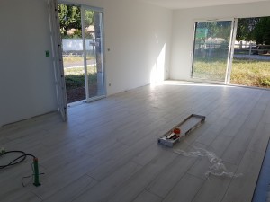 Photo de galerie - Pose de parquet - Revêtement de sol