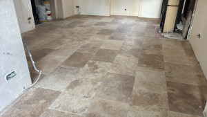 Photo de galerie - Pose TRAVERTIN 