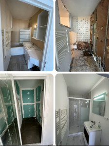 Photo de galerie - Rénovation salle de bain 
