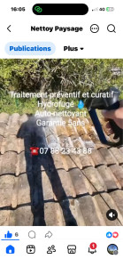 Photo de galerie - Démoussage  est application  dalep 2100  