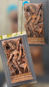 Photo de galerie - Sculpture restauré en quelques heures de travail, afin de lui redonner tout son éclat 