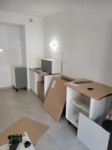 Photo de galerie - Installation cuisine Bricodepot. 