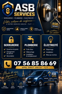 Photo de galerie - PLOMBIER SERRURIER ÉLECTRICIEN 