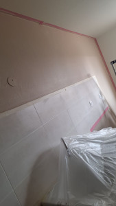 Photo de galerie - Pose carrelage 
peinture 