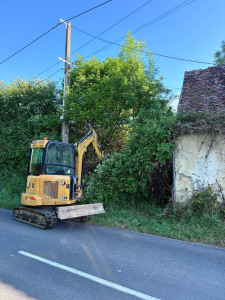 Photo de galerie - Remise en état terrain avec accès compliqué. 