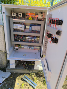 Photo de galerie - Dépannage et installation d'un poste de relevage sanitaire communal.