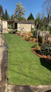 Photo de galerie - Aménagement jardin après réalisation 