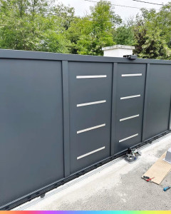 Photo de galerie - Installation de portail électrique