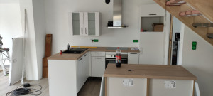 Photo de galerie - MONTAGE CUISINE PLOUGUERNEAU