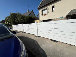 Photo de galerie - Pose clôture et portail