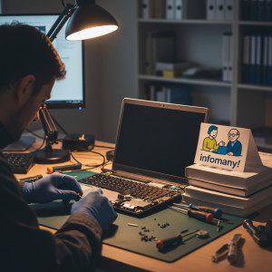 Photo de galerie - Un réparateur 