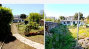 Photo de galerie - Ton te débroussaillage avant après arrachage d'herbe 