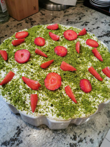Photo de galerie - Tiramisu Pistache Fraise
