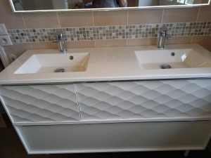 Photo de galerie - Installation vasque salle de bain