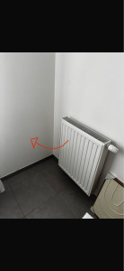 Photo de galerie - Radiateur de chambre à déplacer