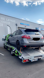 Photo de galerie - REMORQUAGE PORSCHE CAYENNE 
