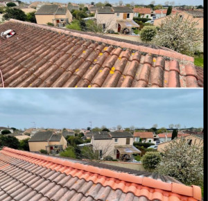 Photo de galerie - Réfection faîtage, pose d’une closoir ventilé 