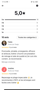 Photo de galerie - Avis ménage location courte durée 