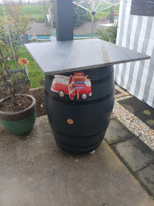 Photo de galerie - Installation d'un tonneau 